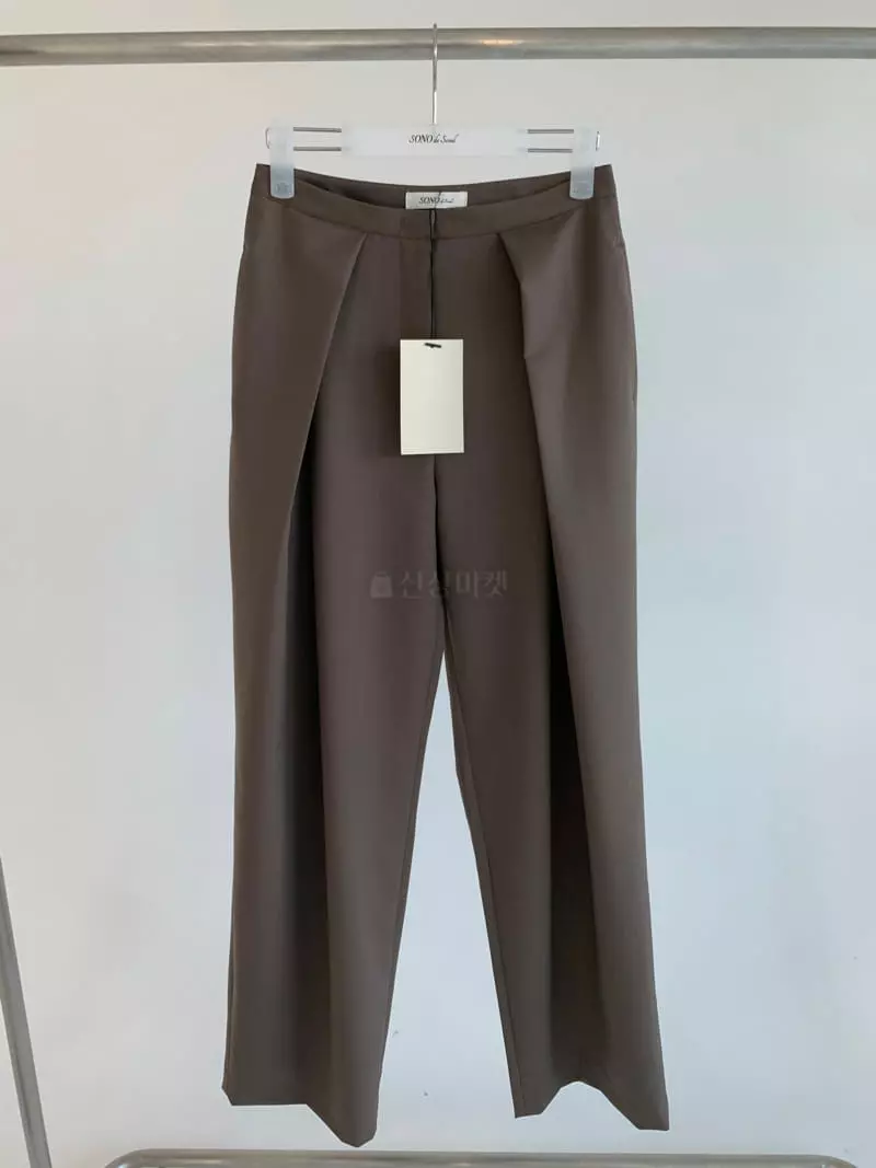 Sono De Seoul - Korean Women Fashion - #momslook - Layere Low Pants - 9
