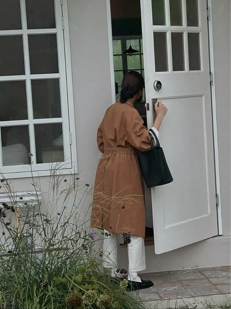 Sono De Seoul - Korean Women Fashion - #momslook - Lay Trench Coat - 10