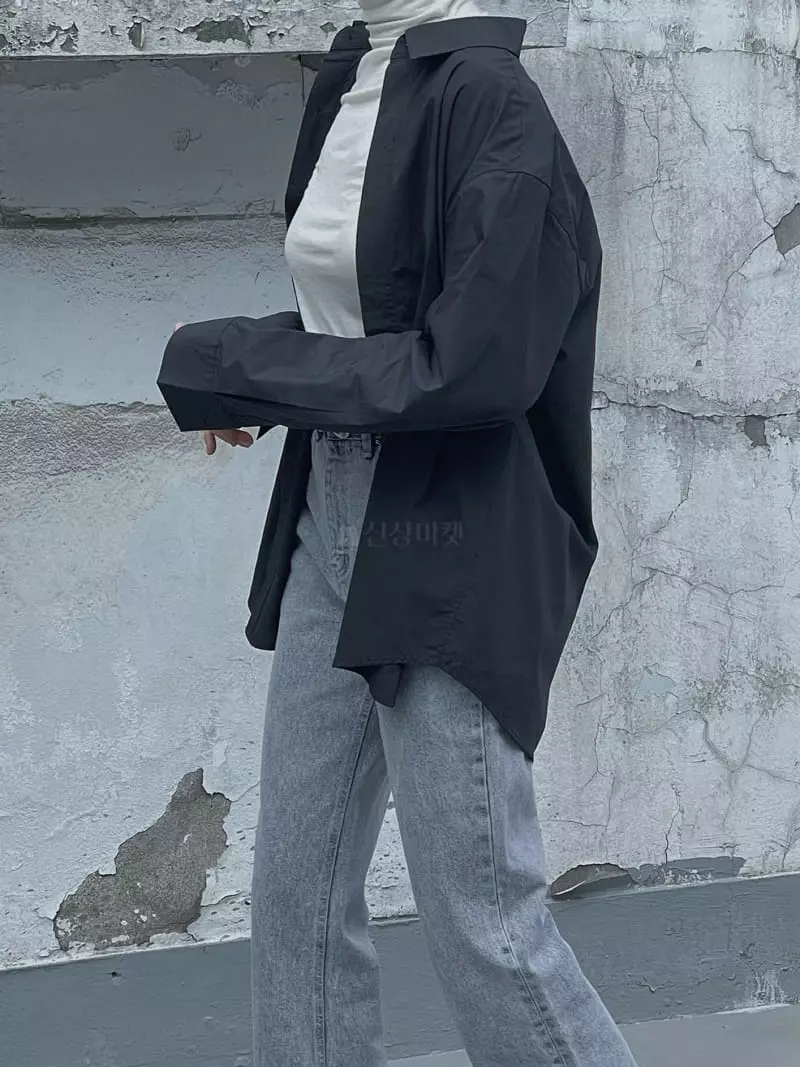 Sono De Seoul - Korean Women Fashion - #restrostyle - Boy Fit Shirt - 8