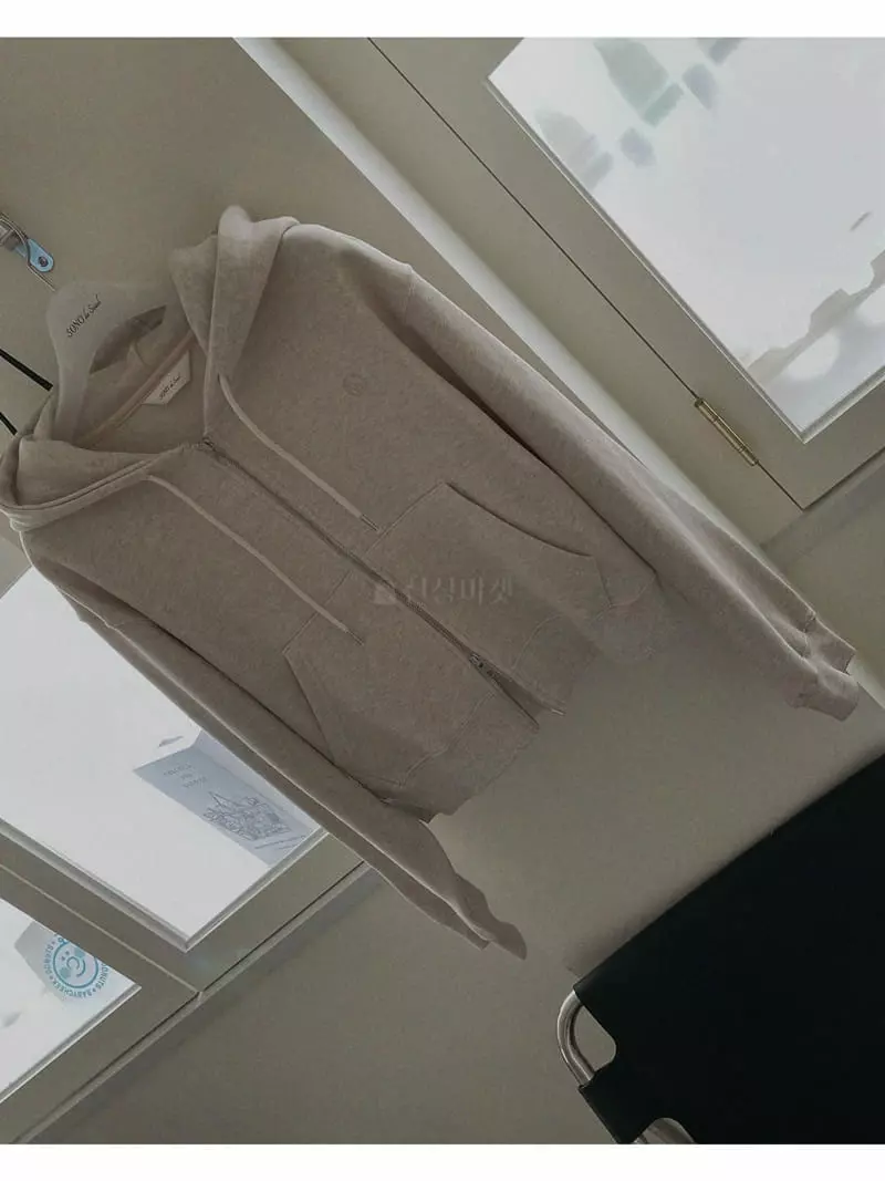 Sono De Seoul - Korean Women Fashion - #restrostyle - Masron Hoody Zip-up