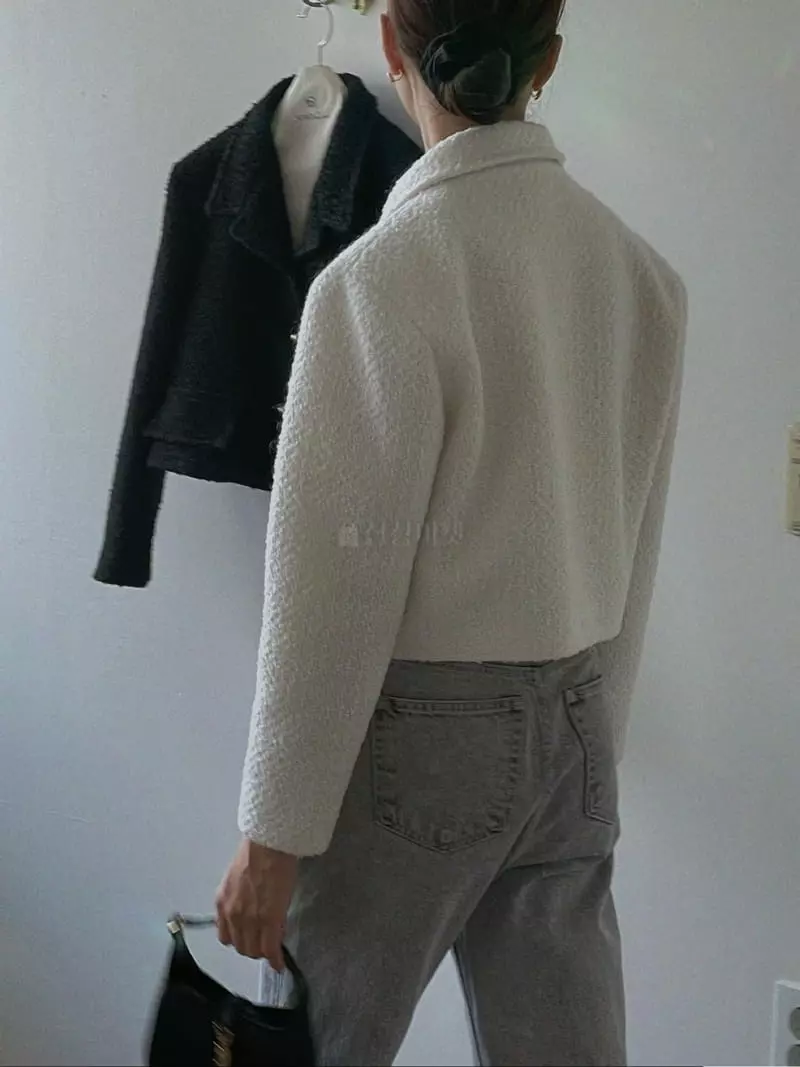 Sono De Seoul - Korean Women Fashion - #thatsdarling - Moco Twid Jacket - 8