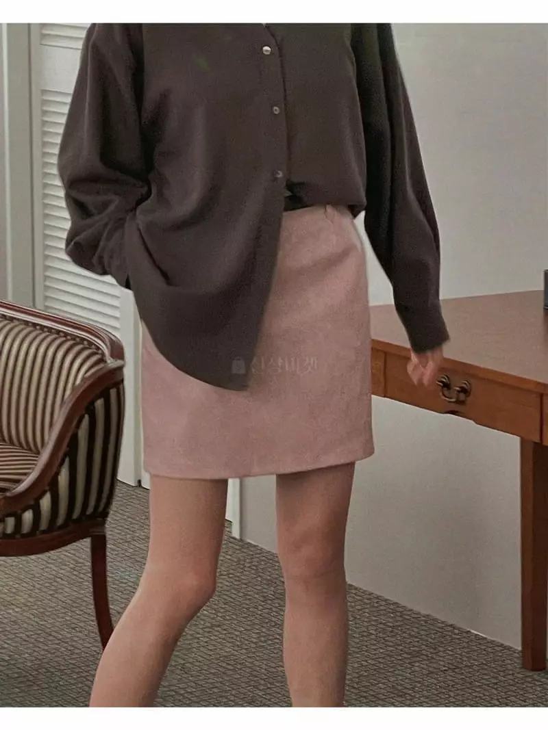 Sono De Seoul - Korean Women Fashion - #thelittlethings - Masion Leather Mini Skirt - 9