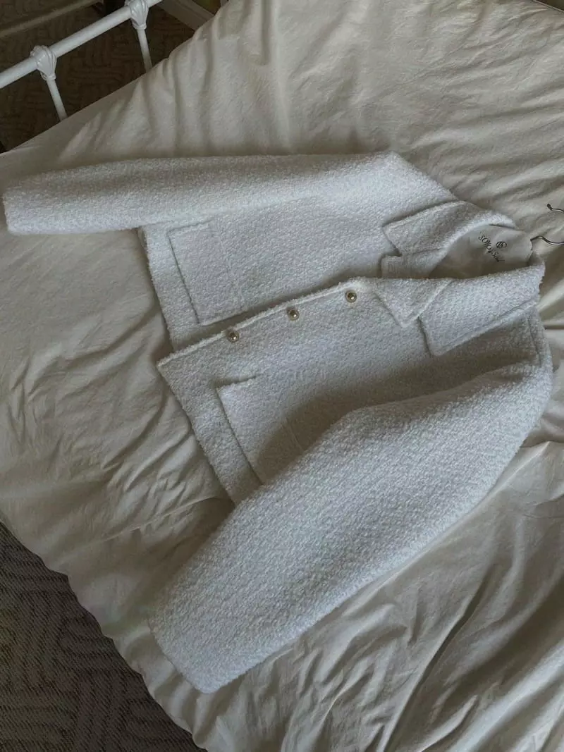 Sono De Seoul - Korean Women Fashion - #vintageinspired - Moco Twid Jacket - 3