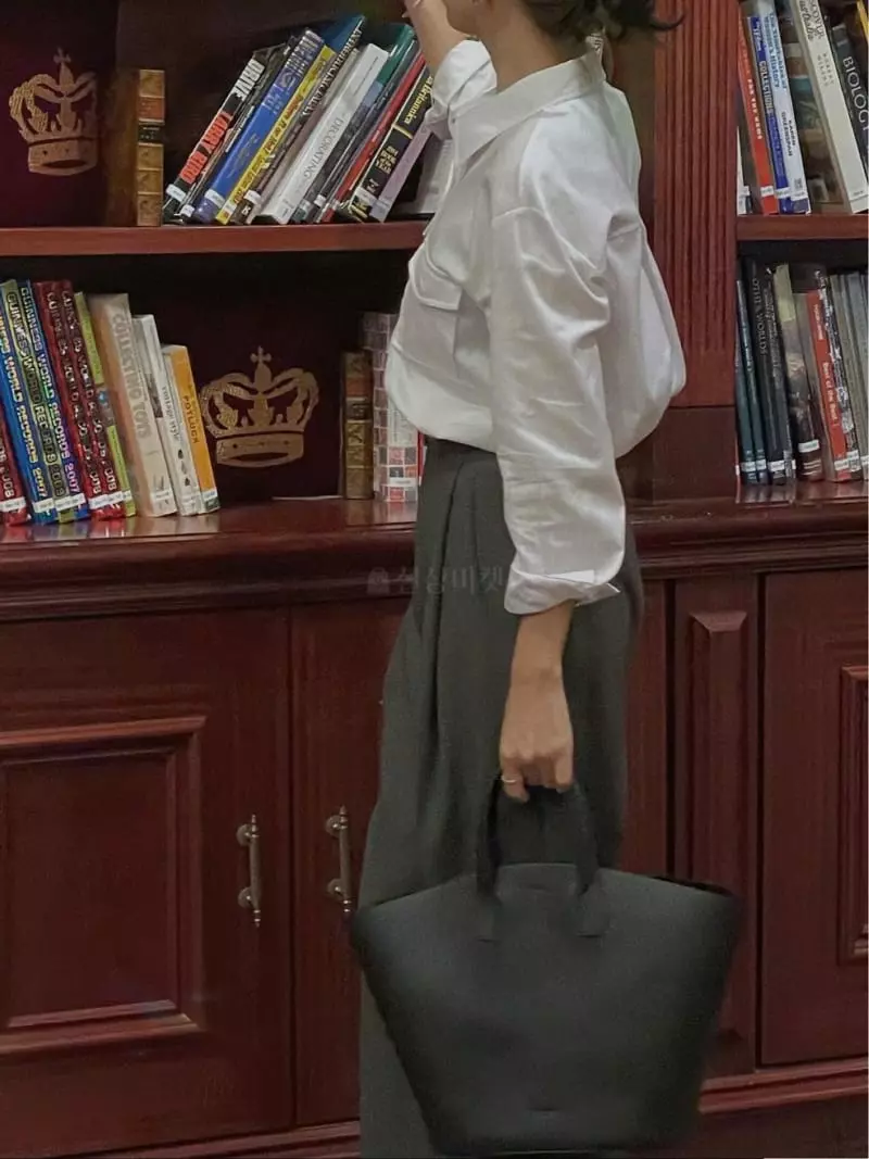 Sono De Seoul - Korean Women Fashion - #womensfashion - Hazel Stripes Shirt - 7