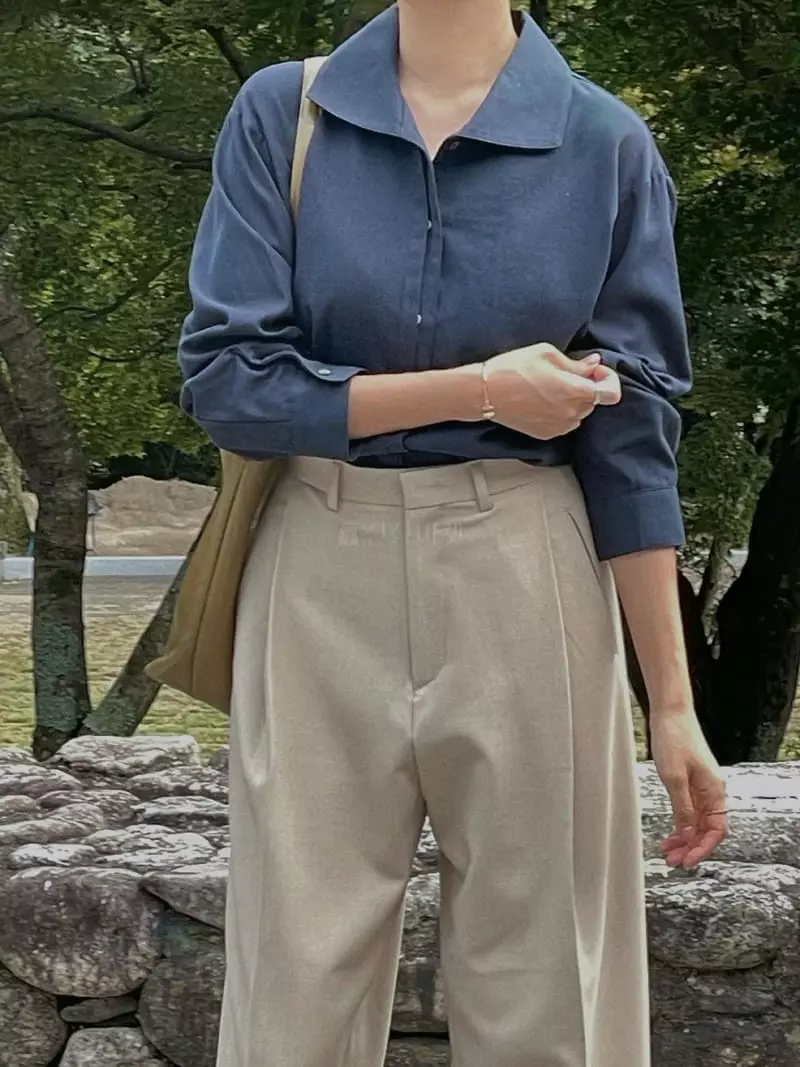 Sono De Seoul - Korean Women Fashion - #womensfashion - Ellen Shirt - 11