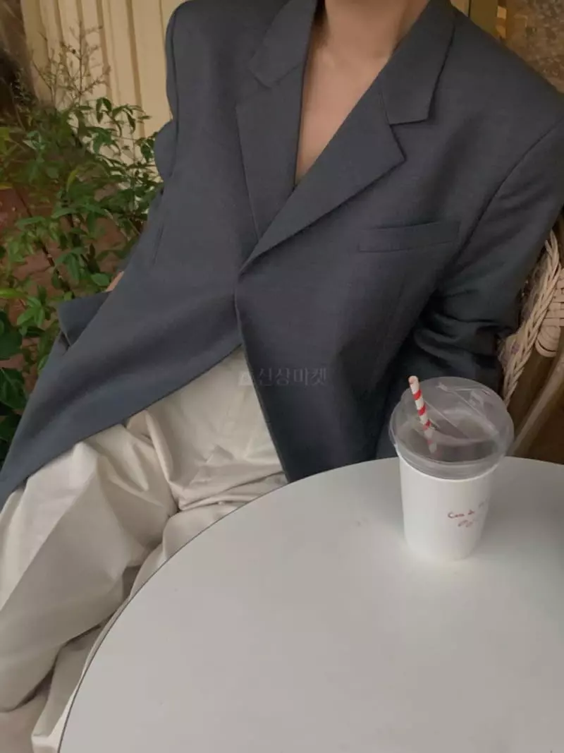 Sono De Seoul - Korean Women Fashion - #womensfashion - Unbal Hidden Jacket