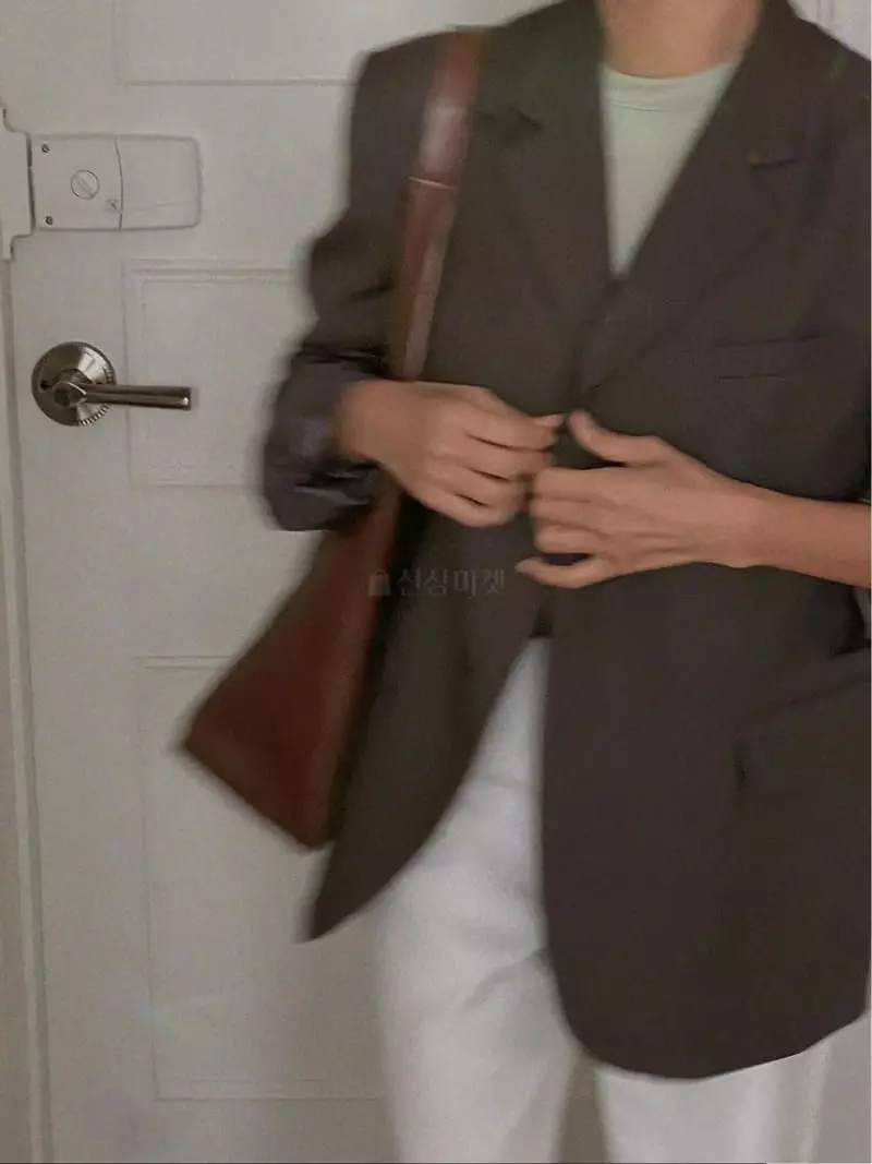 Sono De Seoul - Korean Women Fashion - #womensfashion - Unbal Hidden Jacket - 7