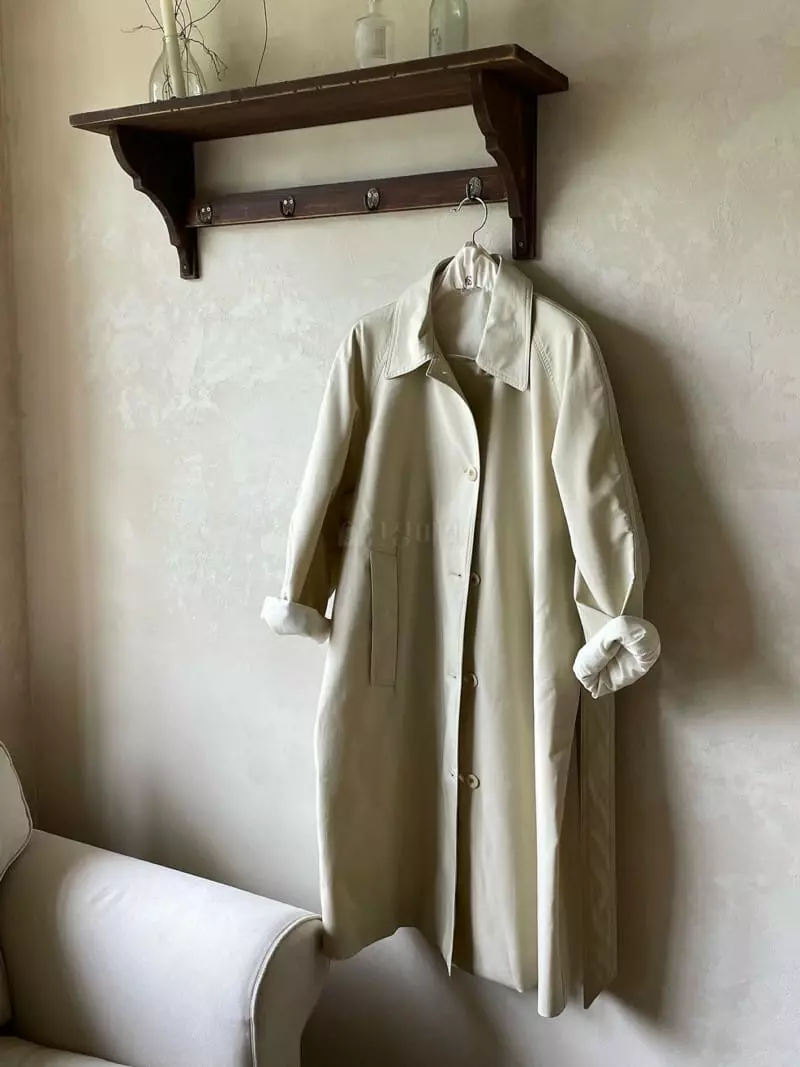 Sono De Seoul - Korean Women Fashion - #womensfashion - Lay Trench Coat - 2