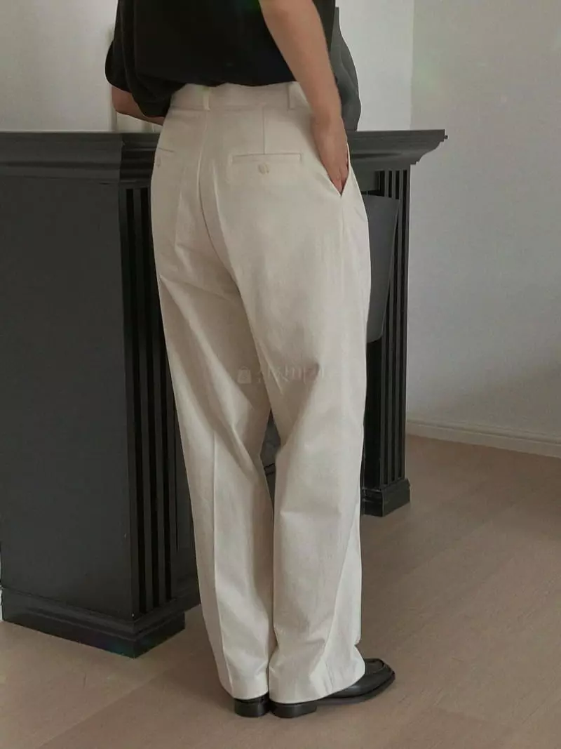 Sono De Seoul - Korean Women Fashion - #womensfashion - Duvy Chino Pants - 3