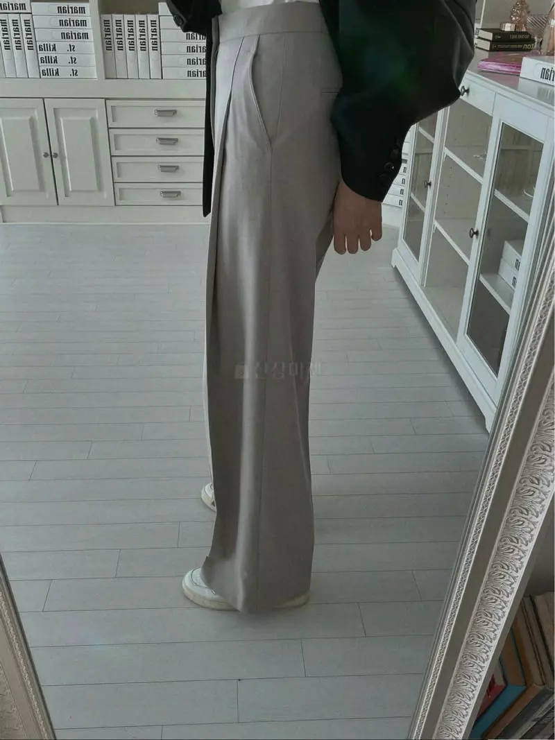 Sono De Seoul - Korean Women Fashion - #womensfashion - Afon Wide Pants