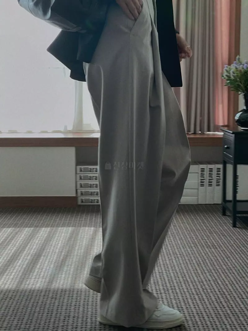 Sono De Seoul - Korean Women Fashion - #womensfashion - Afon Wide Pants - 3