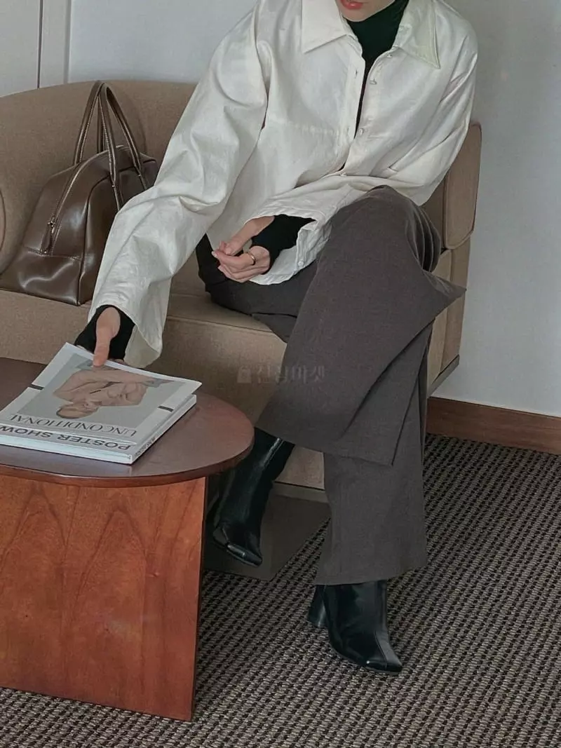 Sono De Seoul - Korean Women Fashion - #womensfashion - Afon Wide Pants - 7
