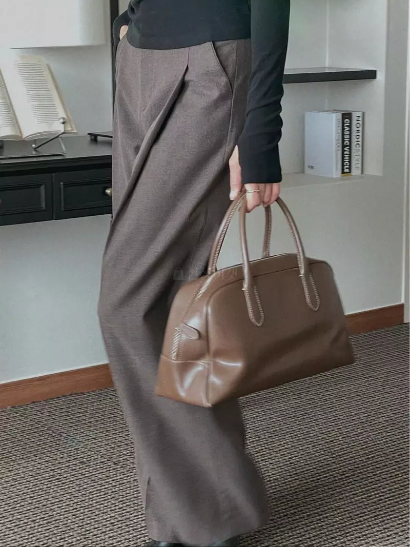Sono De Seoul - Korean Women Fashion - #womensfashion - Afon Wide Pants - 9