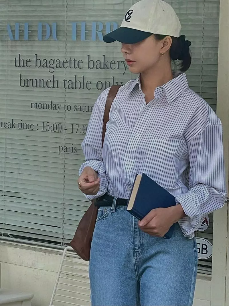 Sono De Seoul - Korean Women Fashion - #womensfashion - Overfit Shirt - 2