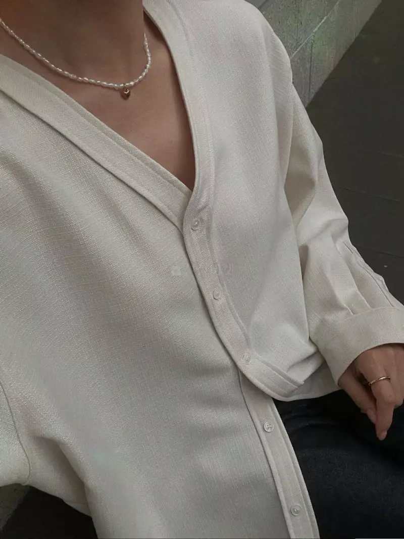 Sono De Seoul - Korean Women Fashion - #womensfashion - Lene Shirt Blouse - 5