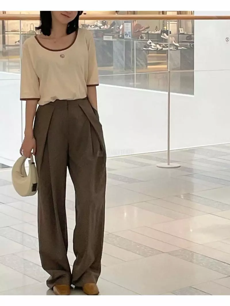 Sono De Seoul - Korean Women Fashion - #womensfashion - Layere Low Pants - 12