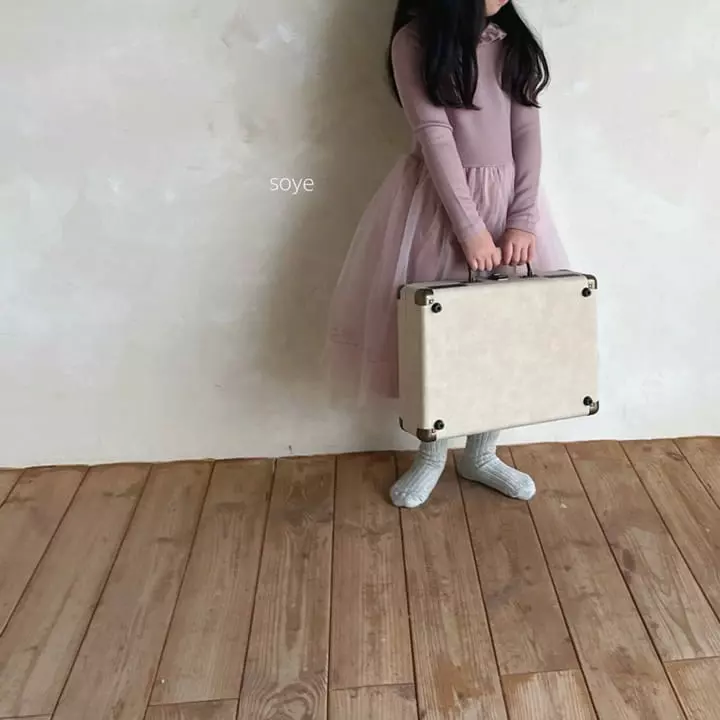 Soye - Korean Children Fashion - #Kfashion4kids - Frill Sha One-piece - 7