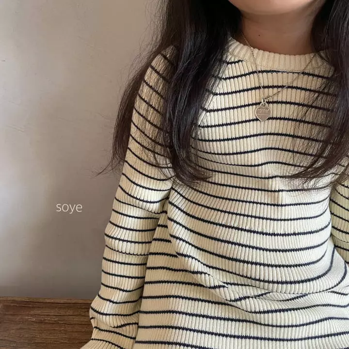 Soye - Korean Children Fashion - #discoveringself - Stripes One-piece - 5