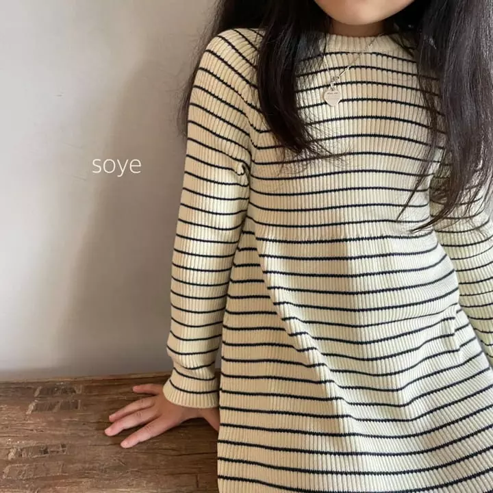 Soye - Korean Children Fashion - #fashionkids - Stripes One-piece - 6
