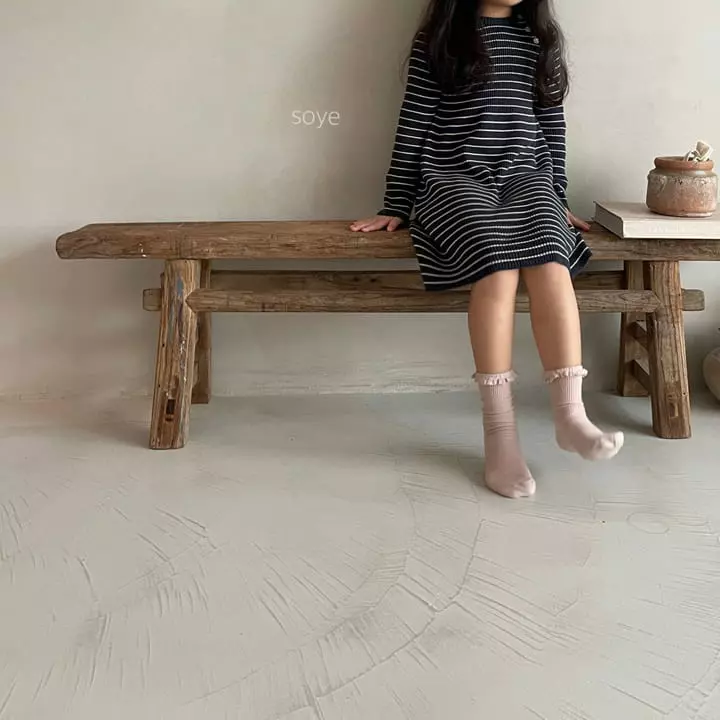 Soye - Korean Children Fashion - #kidzfashiontrend - Stripes One-piece - 9