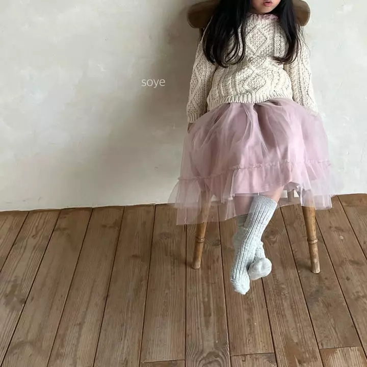 Soye - Korean Children Fashion - #prettylittlegirls - Frill Sha One-piece - 11