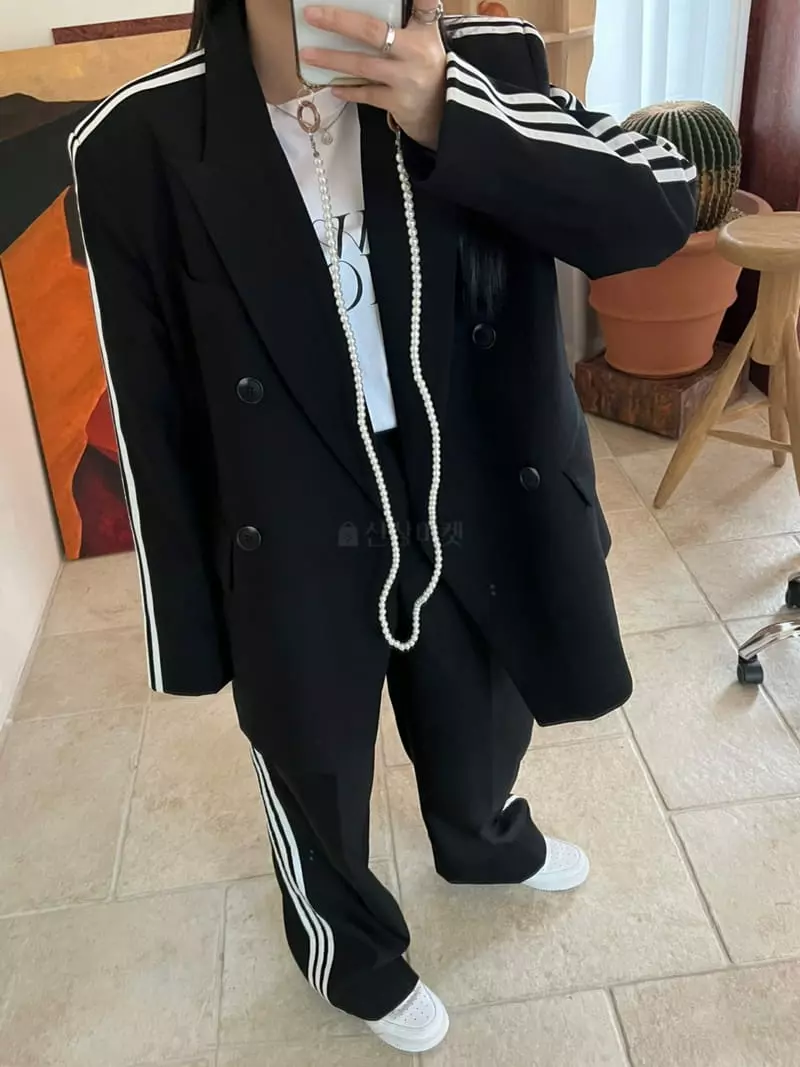 Special - Korean Women Fashion - #momslook - Tape Jacket - 9
