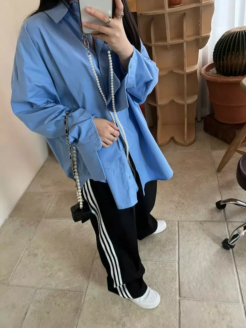 Special - Korean Women Fashion - #momslook - Two Way Collar Shirt - 2