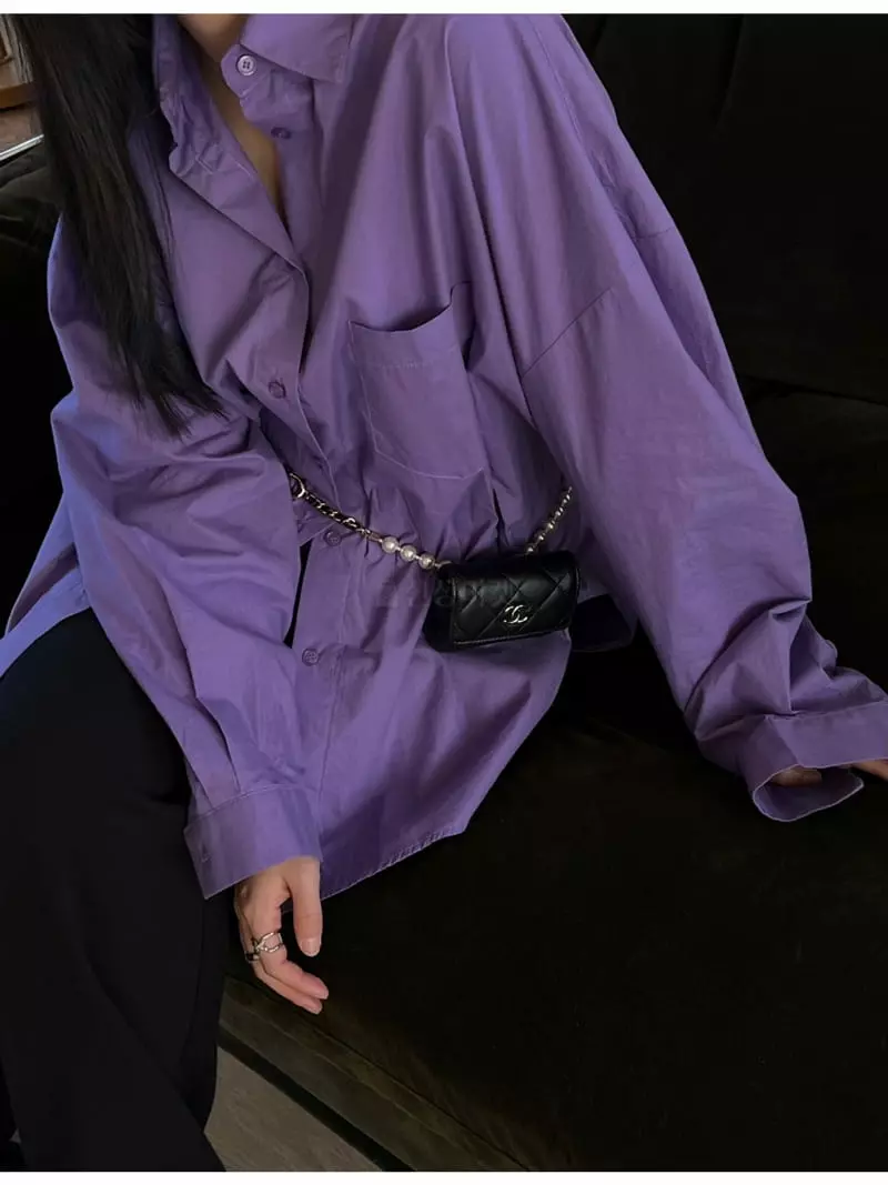 Special - Korean Women Fashion - #momslook - Coloe Basic Vivid Shirt - 9