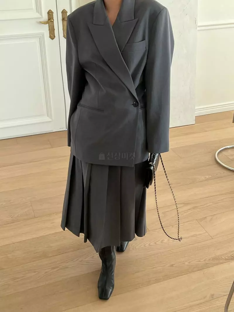 Special - Korean Women Fashion - #momslook - Ellena Wrinkle Skirt - 2