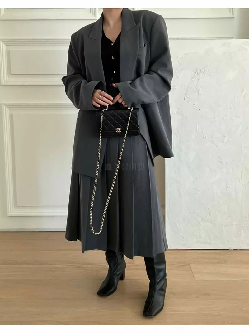Special - Korean Women Fashion - #momslook - Ellena Overfit Jacket - 7