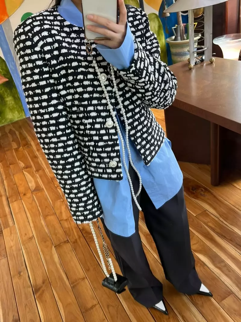 Special - Korean Women Fashion - #momslook - Miel Short Round Jacket