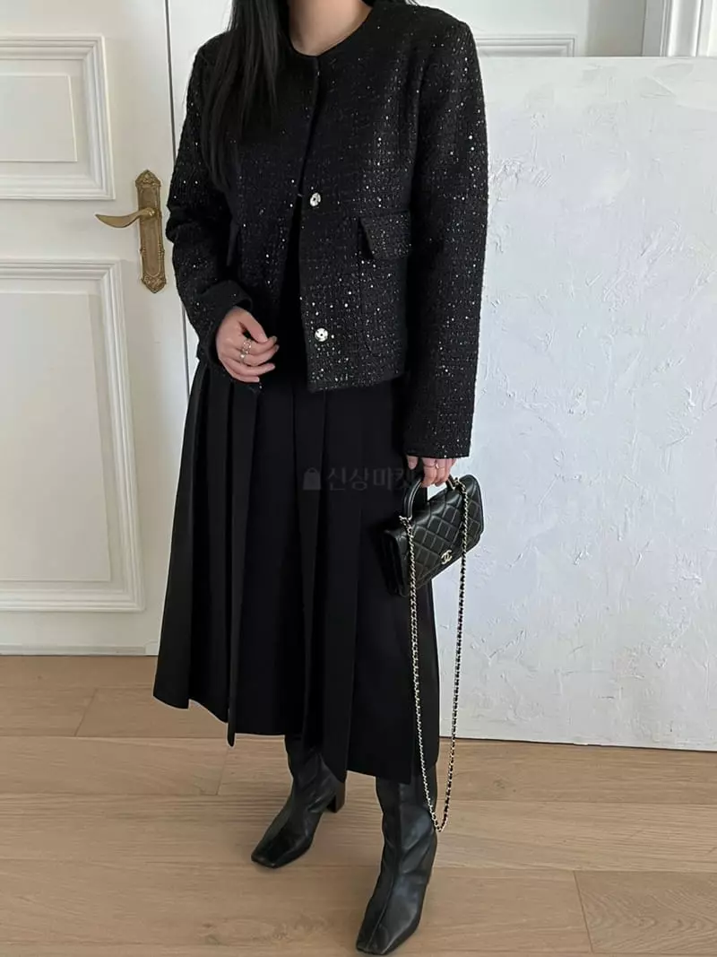 Special - Korean Women Fashion - #momslook - Metal Twinkle Jacket