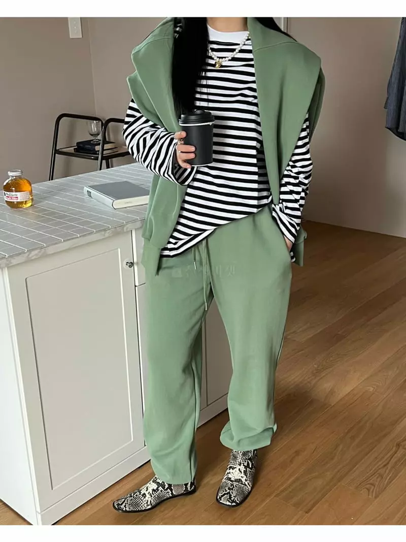 Special - Korean Women Fashion - #shopsmall - Heart Pants - 5