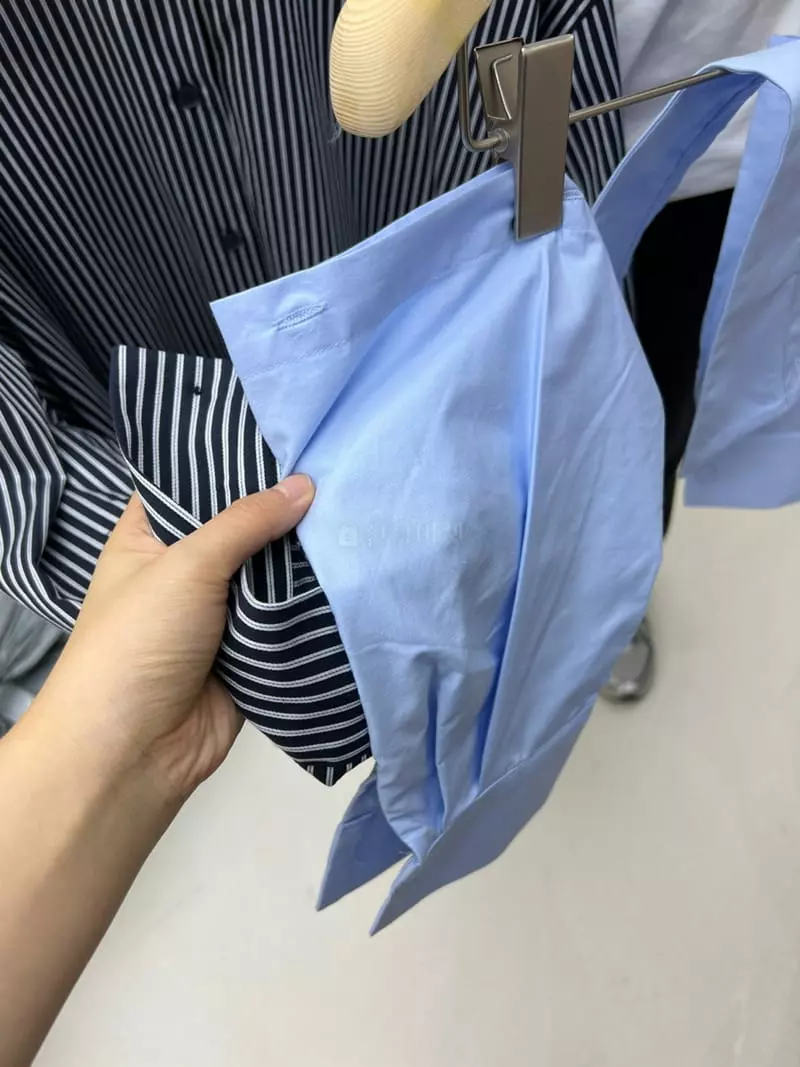 Special - Korean Women Fashion - #thelittlethings - Two Way Stripes Shirt - 3