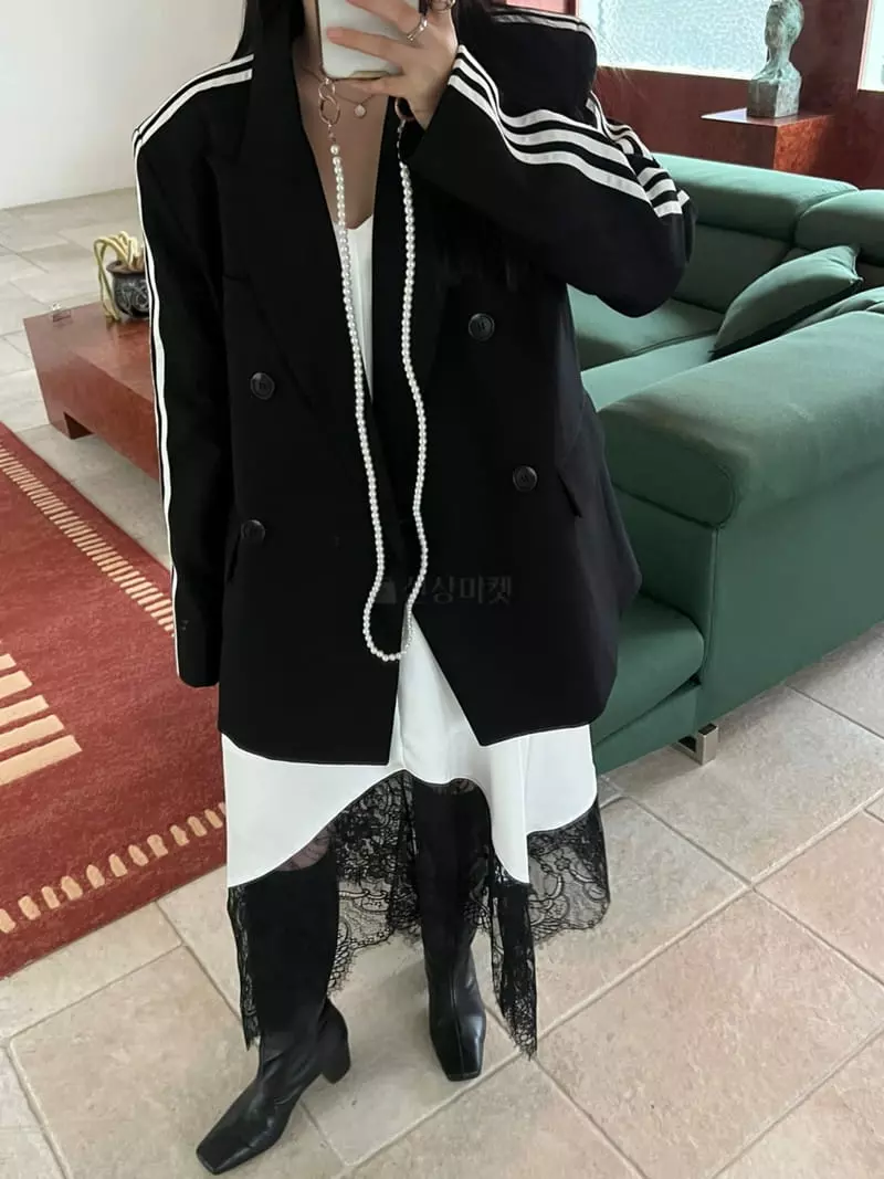 Special - Korean Women Fashion - #womensfashion - Tape Jacket - 10