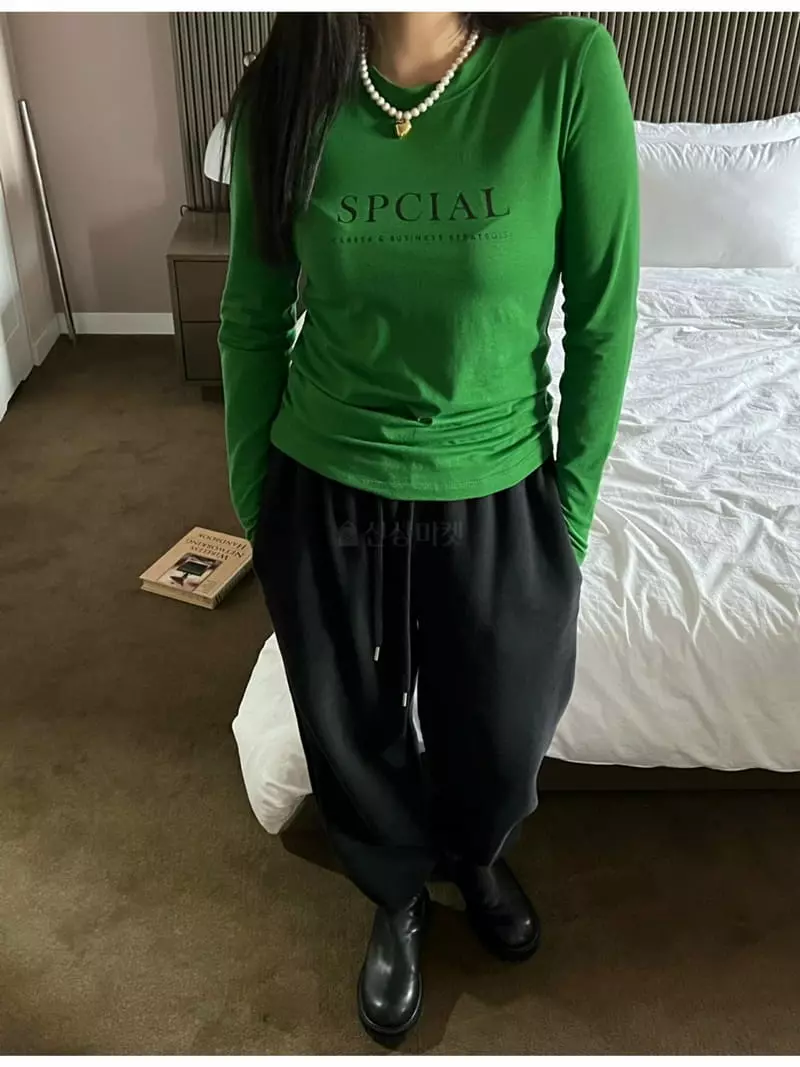 Special - Korean Women Fashion - #womensfashion - Round Tee - 7