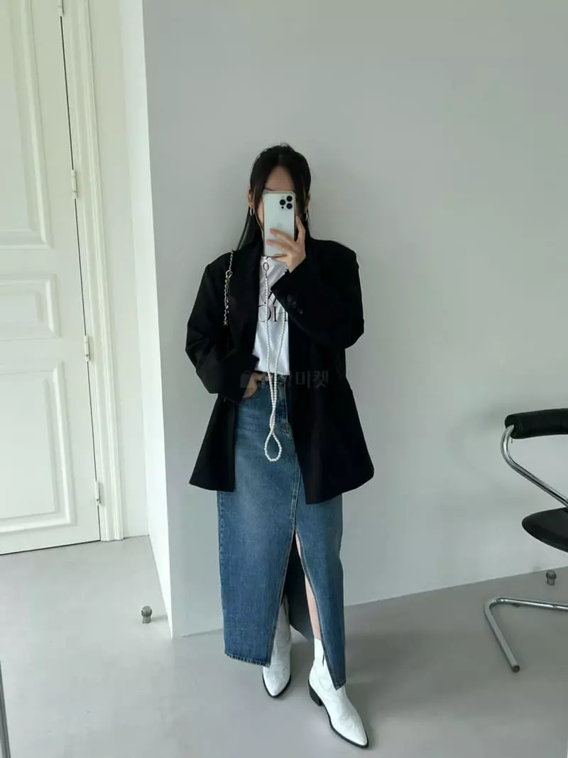 Special - Korean Women Fashion - #womensfashion - Front Denim Skirt - 3
