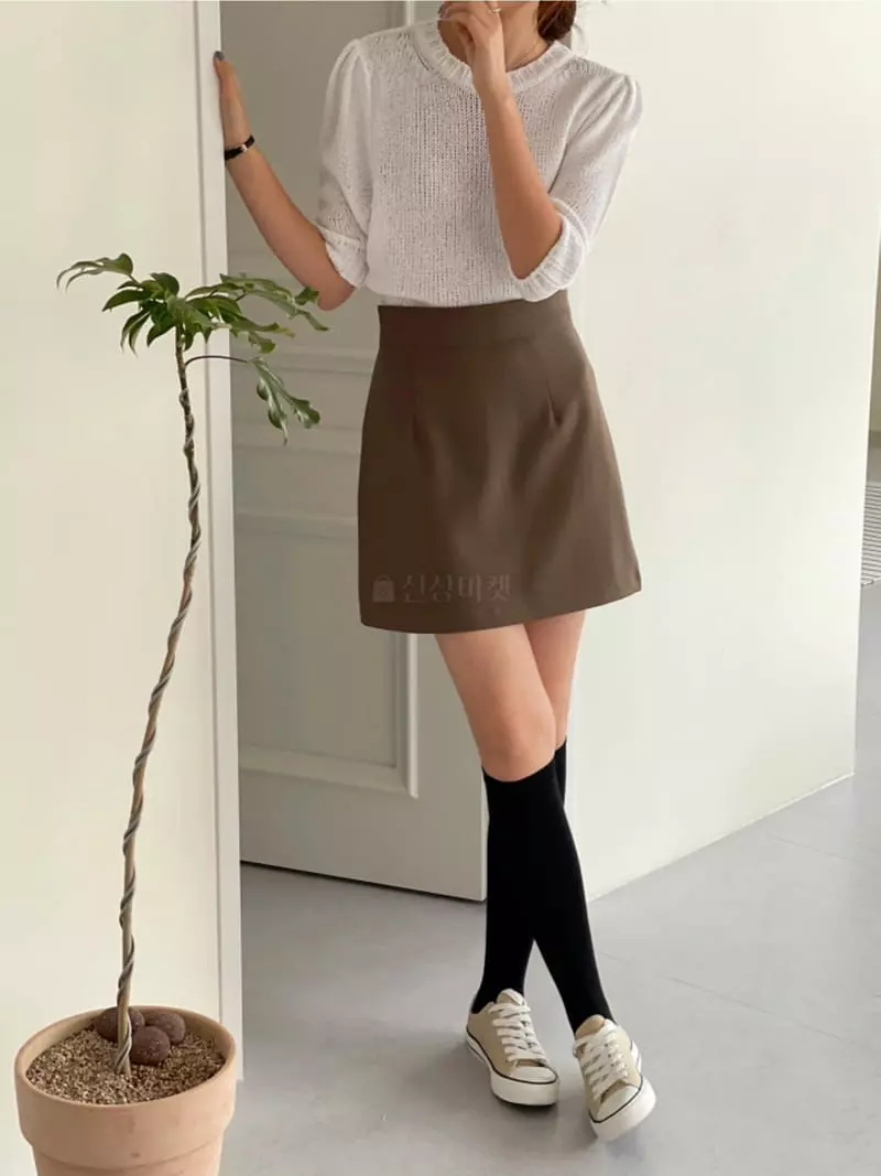 Srap - Korean Women Fashion - #momslook - Kiem Skirt - 5