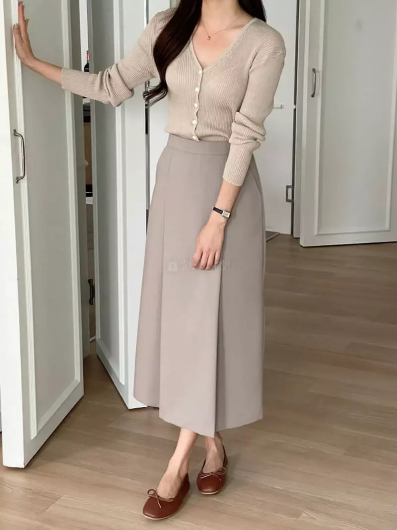 Srap - Korean Women Fashion - #momslook - Ash Skirt - 11
