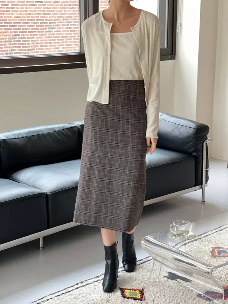 Srap - Korean Women Fashion - #momslook - Seed Skirt - 12