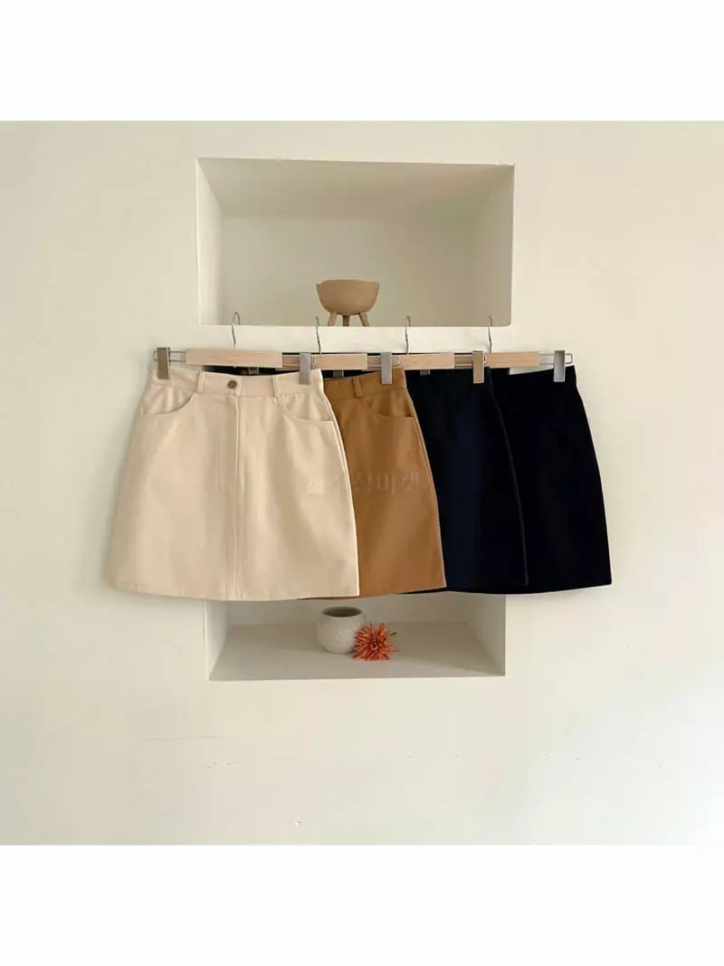 Srap - Korean Women Fashion - #momslook - Salty Skirt - 11