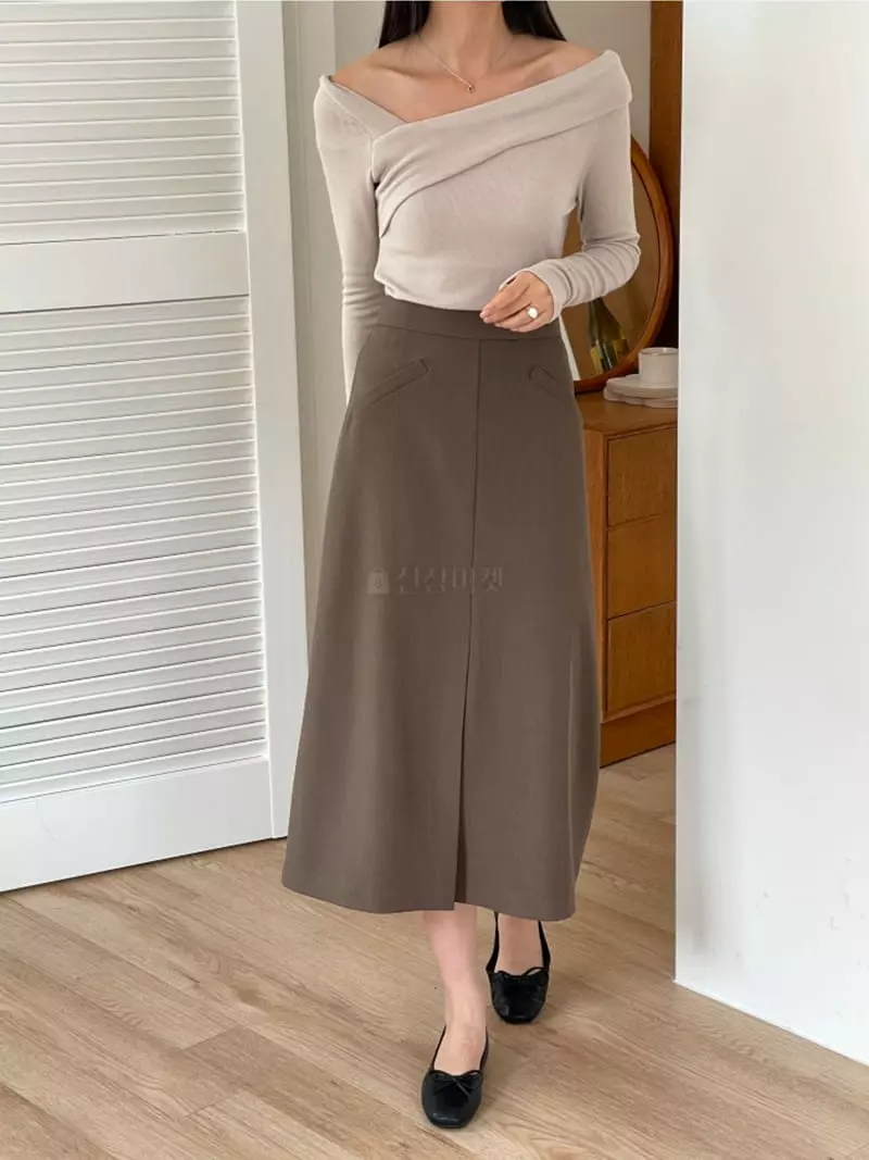 Srap - Korean Women Fashion - #momslook - Blat Skirt - 5