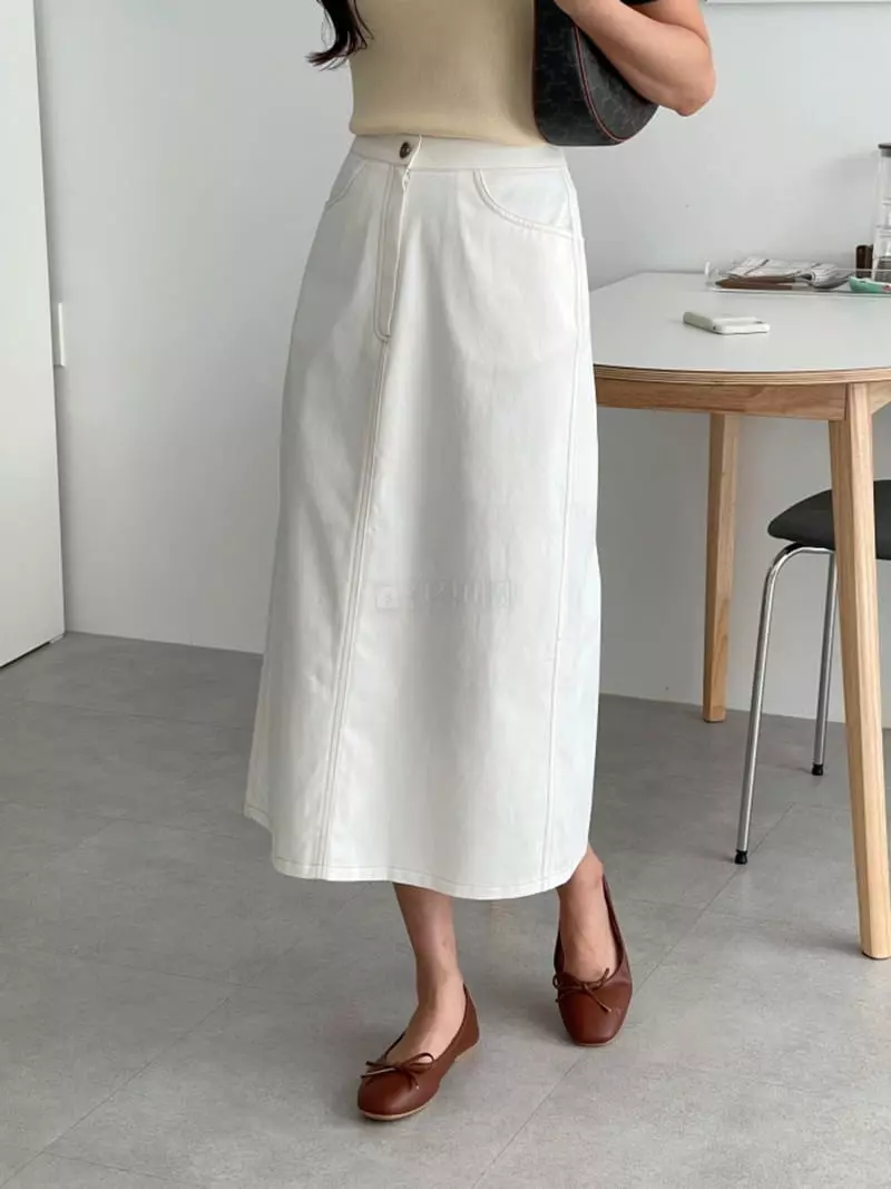 Srap - Korean Women Fashion - #momslook - Buky Skirt - 6