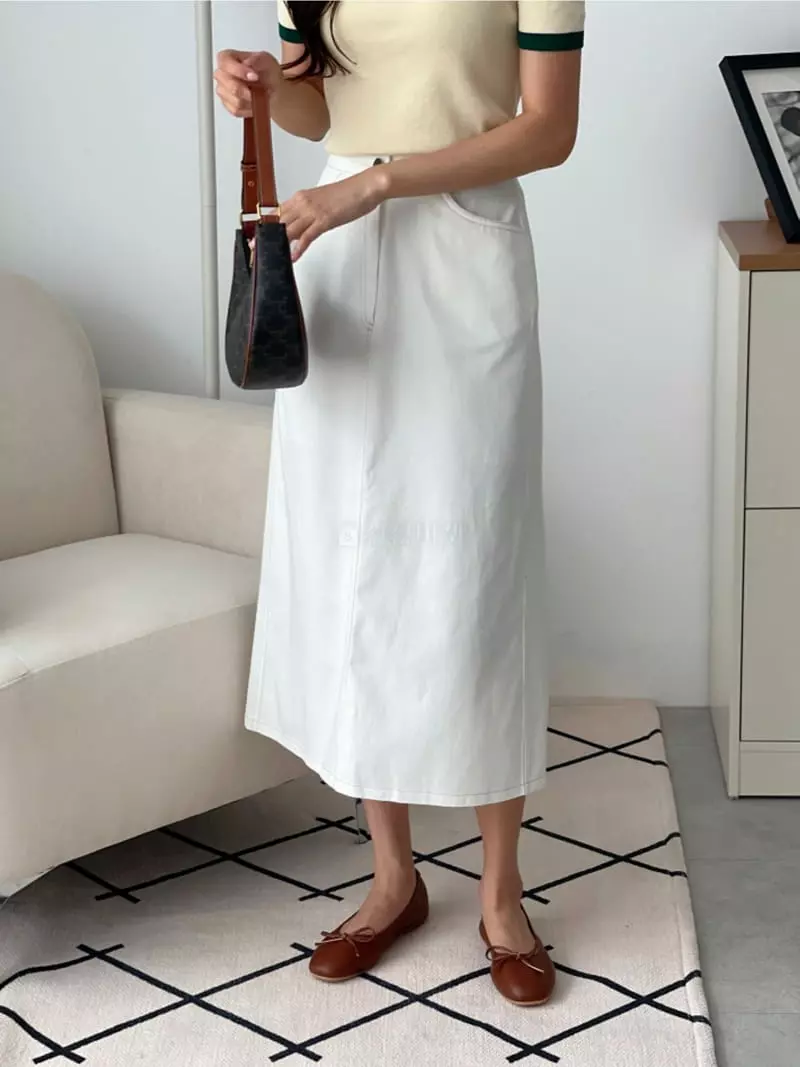 Srap - Korean Women Fashion - #momslook - Buky Skirt - 8