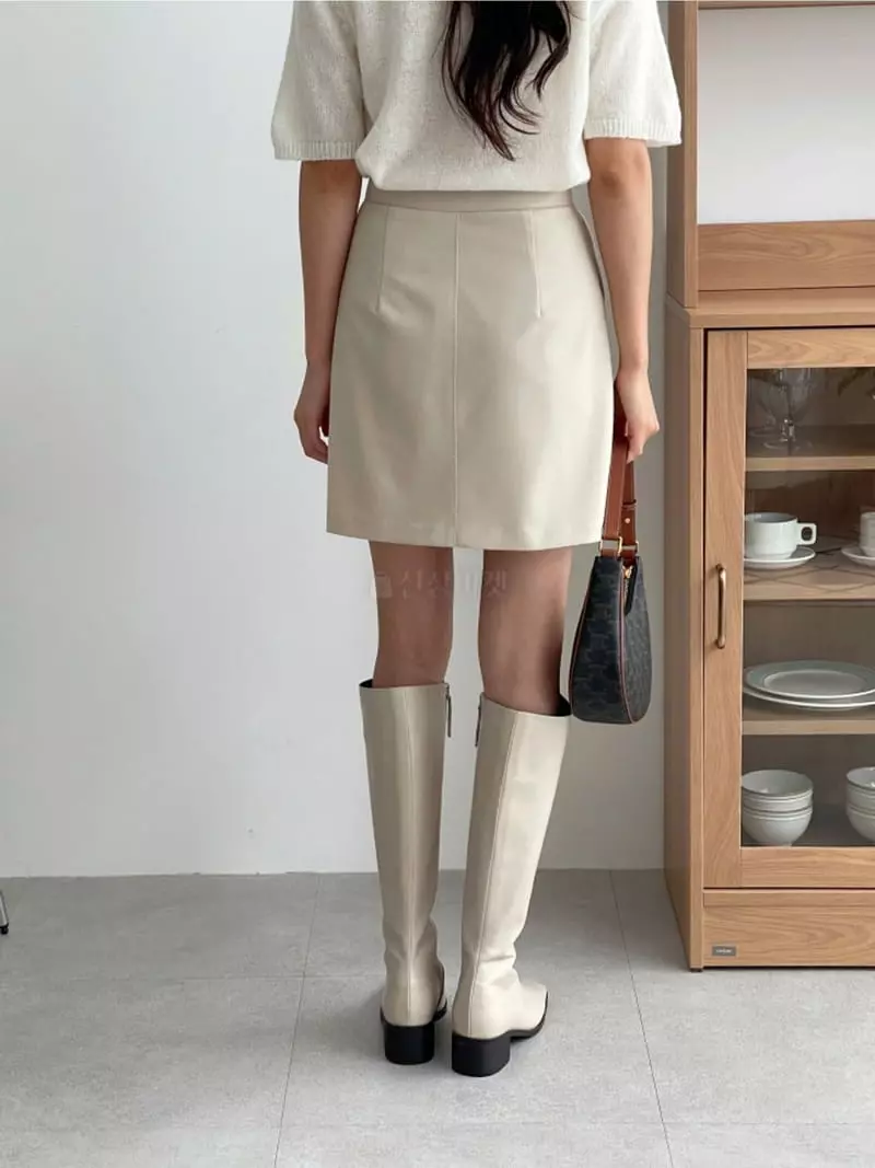 Srap - Korean Women Fashion - #momslook - Mue Skirt - 9