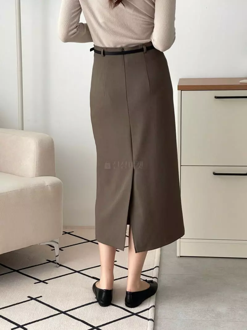 Srap - Korean Women Fashion - #momslook - Merried Skirt - 3