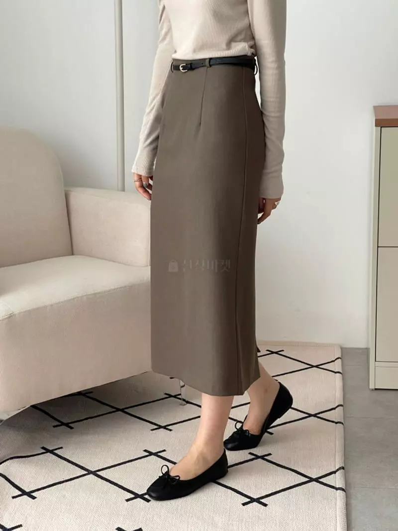 Srap - Korean Women Fashion - #momslook - Merried Skirt - 5