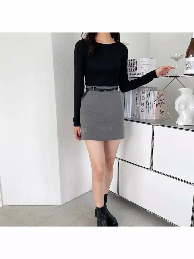 Srap - Korean Women Fashion - #momslook - Mati Mini Skirt - 10