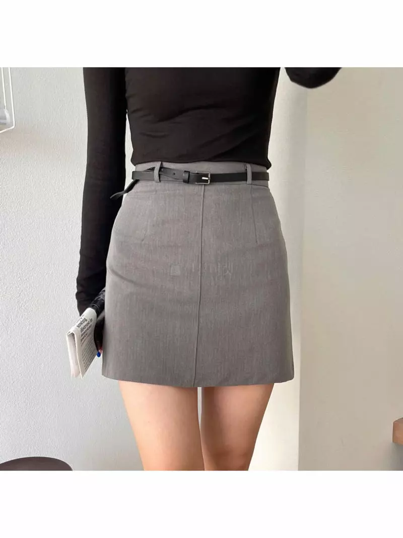 Srap - Korean Women Fashion - #momslook - Mati Mini Skirt - 2