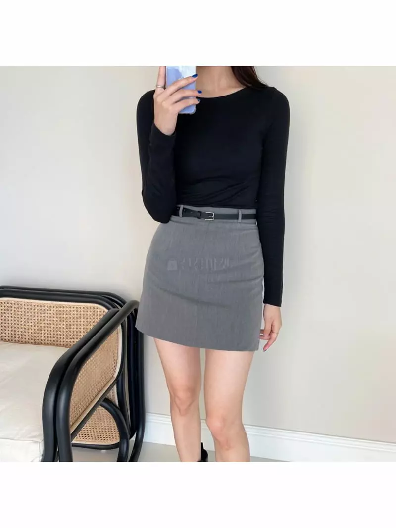 Srap - Korean Women Fashion - #womensfashion - Mati Mini Skirt - 4
